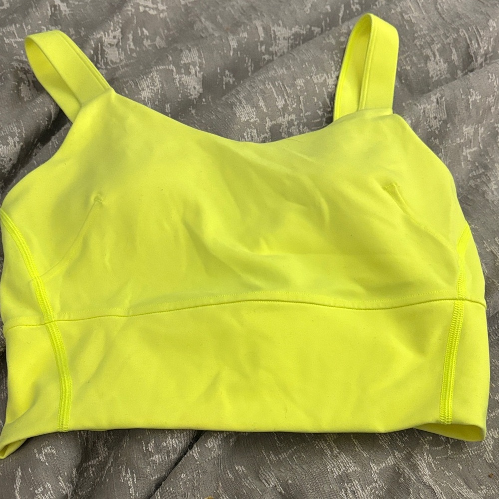 Lululemon Athletica Bright Yellow Tank Top